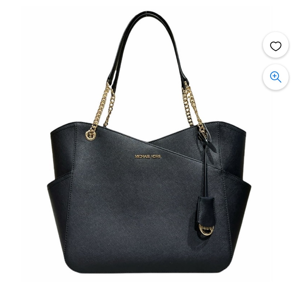 Michael Kors Jet Set Large Logo Shoulder Bag